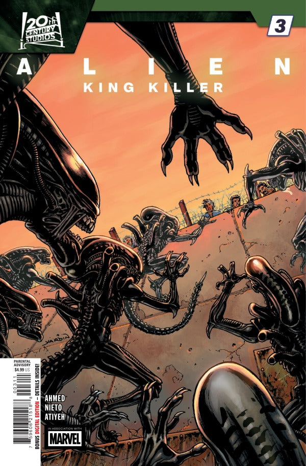 Alien: King Killer #3a | Marvel Comics | NM-