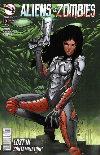 Aliens vs. Zombies #3c | Zenescope Ent. | VF-NM