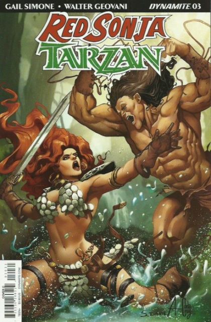 Red Sonja / Tarzan #3c | Dynamite Entertainment | VF-NM