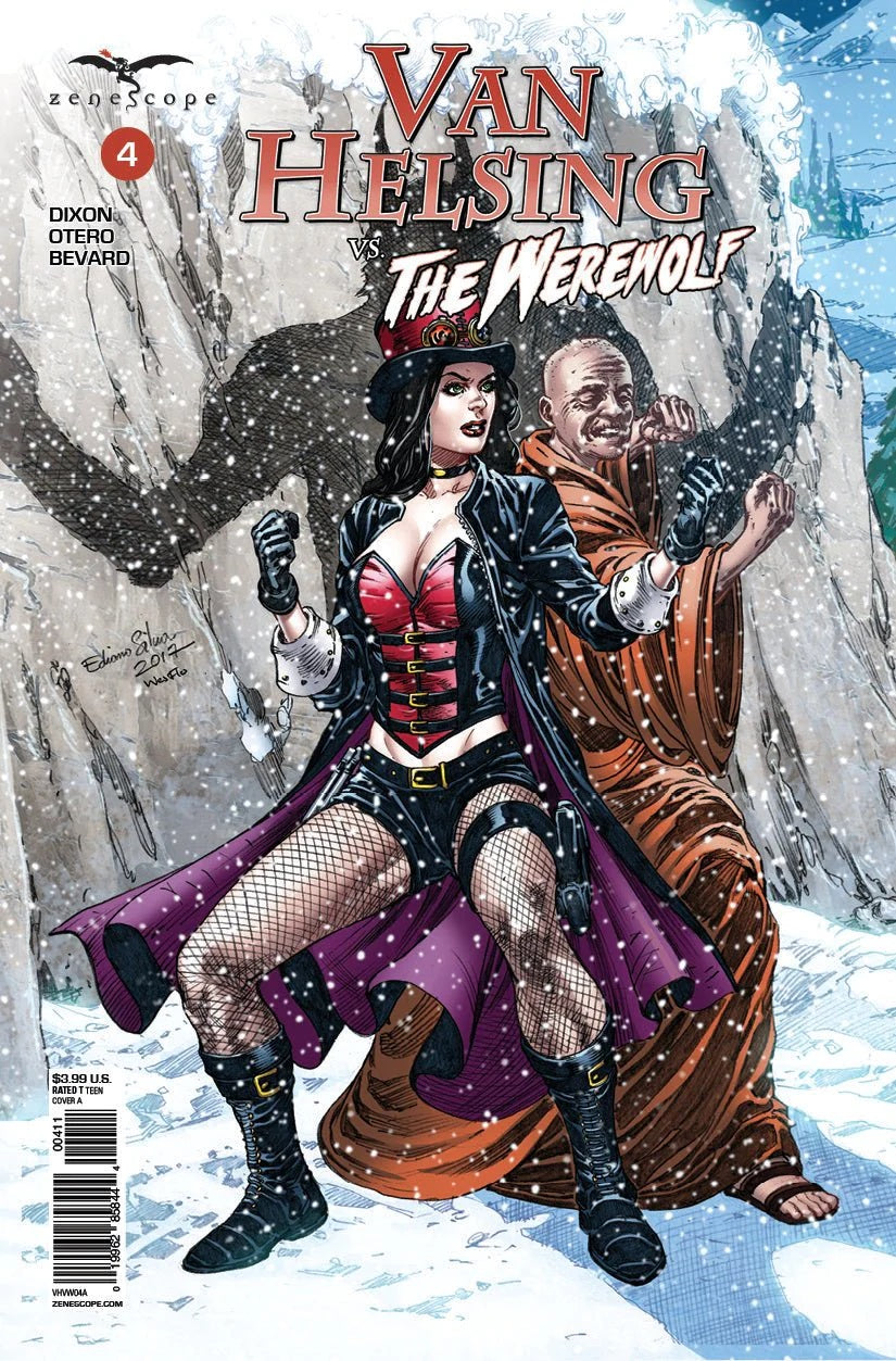 Van Helsing Vs The Werewolf #4a | Zenescope Ent. | VF-NM