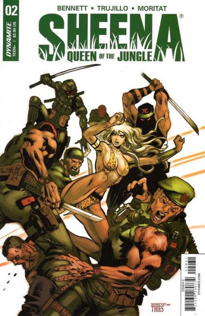 Sheena (Dynamite Entertainment) #2c | Dynamite Entertainment | NM-