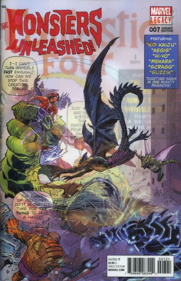 monsters unleashed marvel comics Monsters Unleashed, Vol. 3 #7b | Marvel Comics