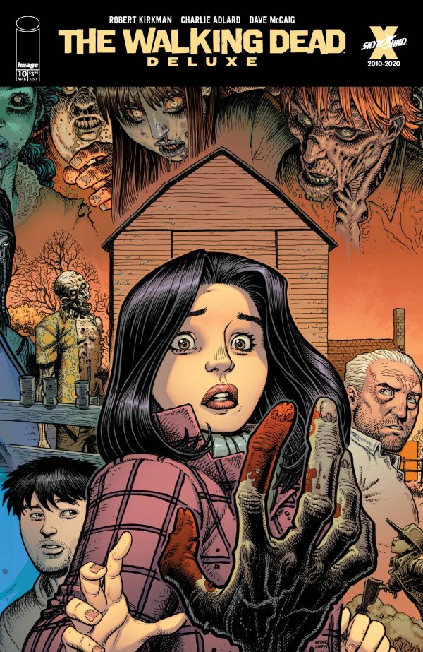 The Walking Dead Deluxe #10c | Image Comics | NM-