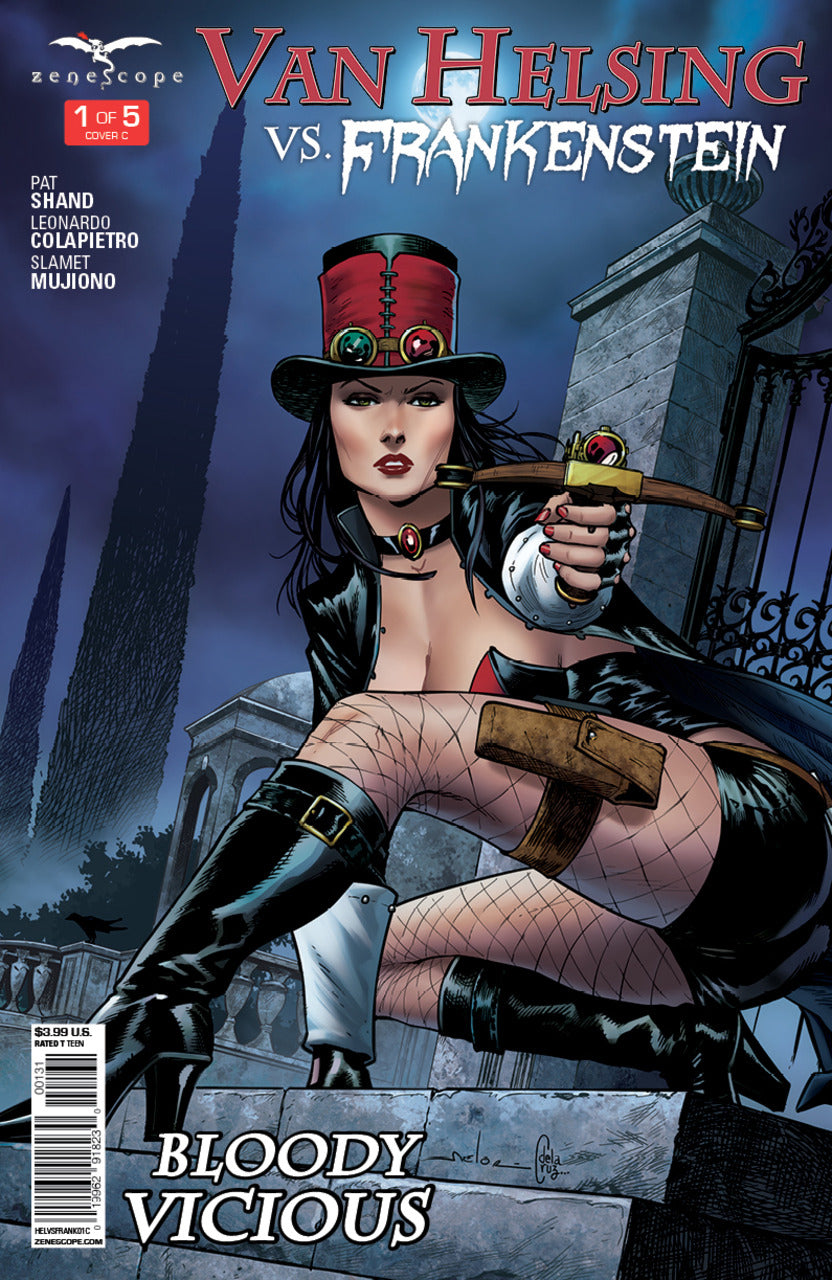 Grimm Fairy Tales: Van Helsing vs Frankenstein #1c | Zenescope Ent. |