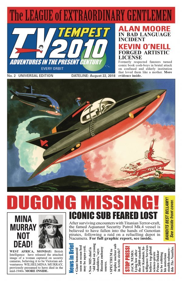 The League of Extraordinary Gentlemen: The Tempest #2a | IDW Publishing | NM-