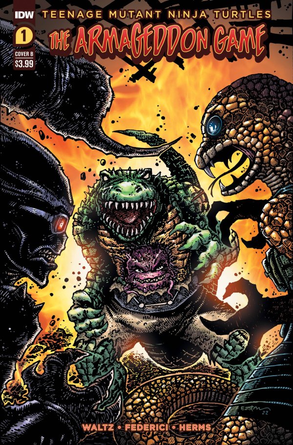 Teenage Mutant Ninja Turtles: The Armageddon Game #1b | IDW Publishing | NM-