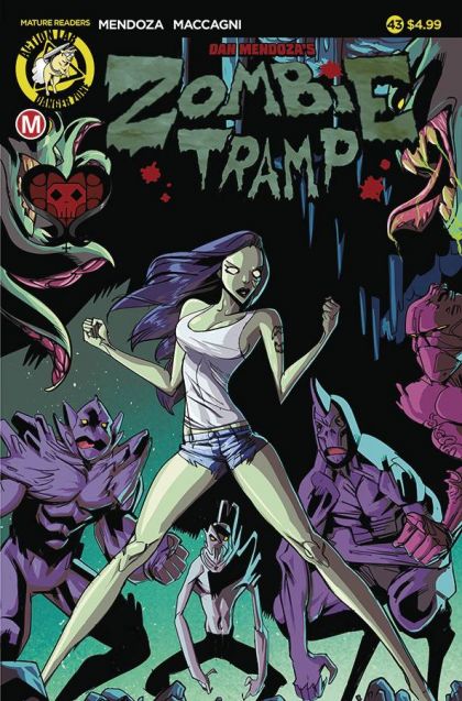 Action Lab Zombie Tramp LENTICULAR sold 56B KICKSTARTER