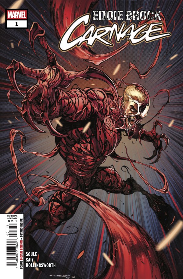 Eddie Brock: Carnage #1a | Marvel Comics | NM-