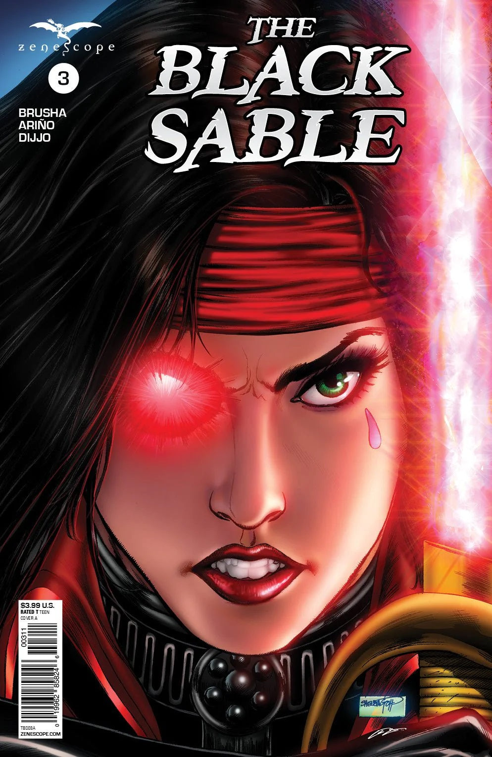 The Black Sable #3a | Zenescope Ent. | VF-NM