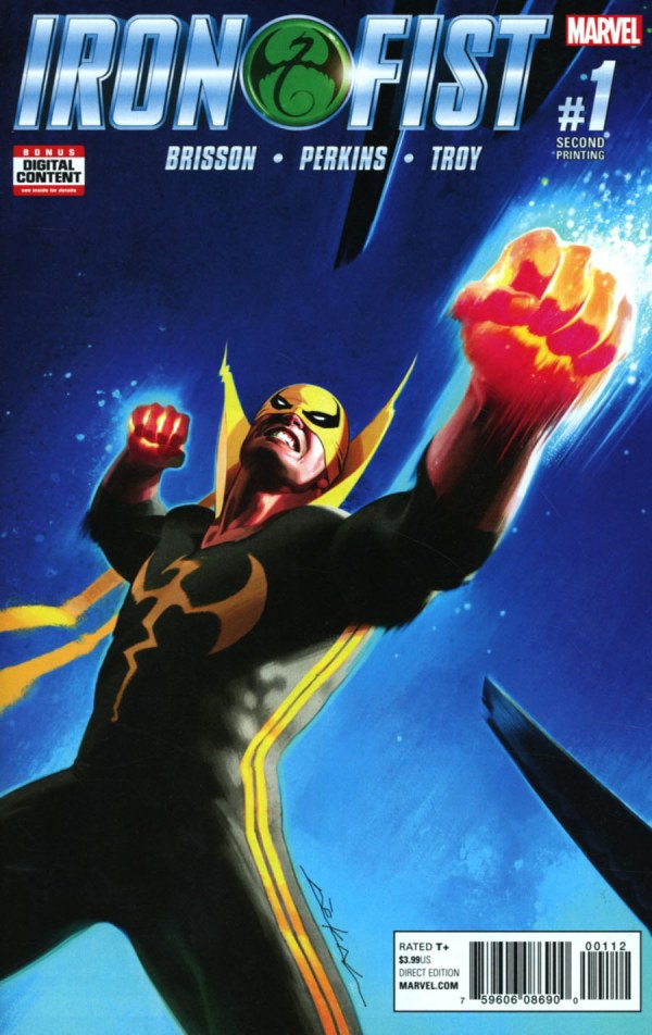Iron Fist, Vol. 5 #1v | Marvel Comics | NM-