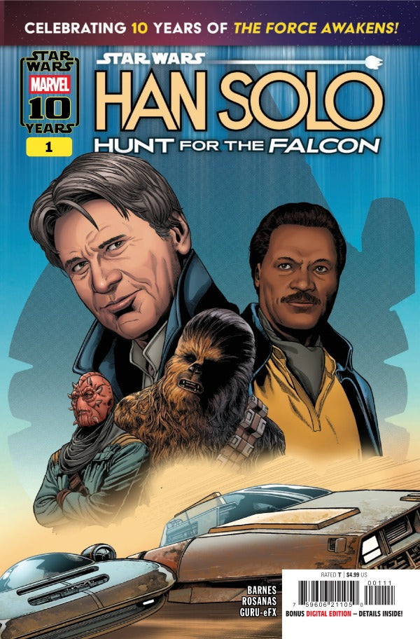 Star Wars: Han Solo - Hunt for the Falcon #1a | Marvel Comics | NM-