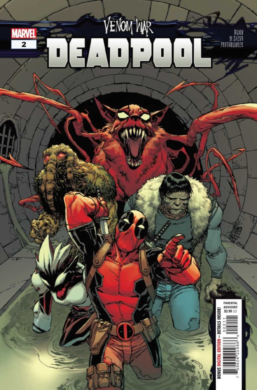 Venom War: Deadpool #2a | Marvel Comics | NM-