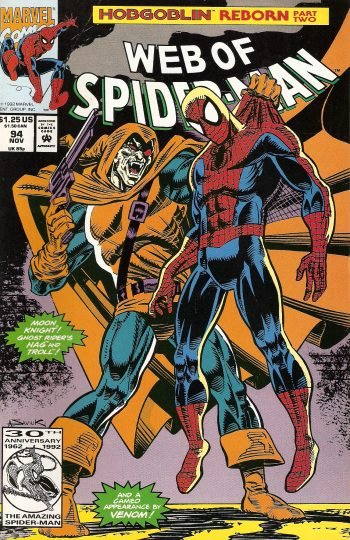 Web of Spider-Man, Vol. 1 #94a | Marvel Comics | F