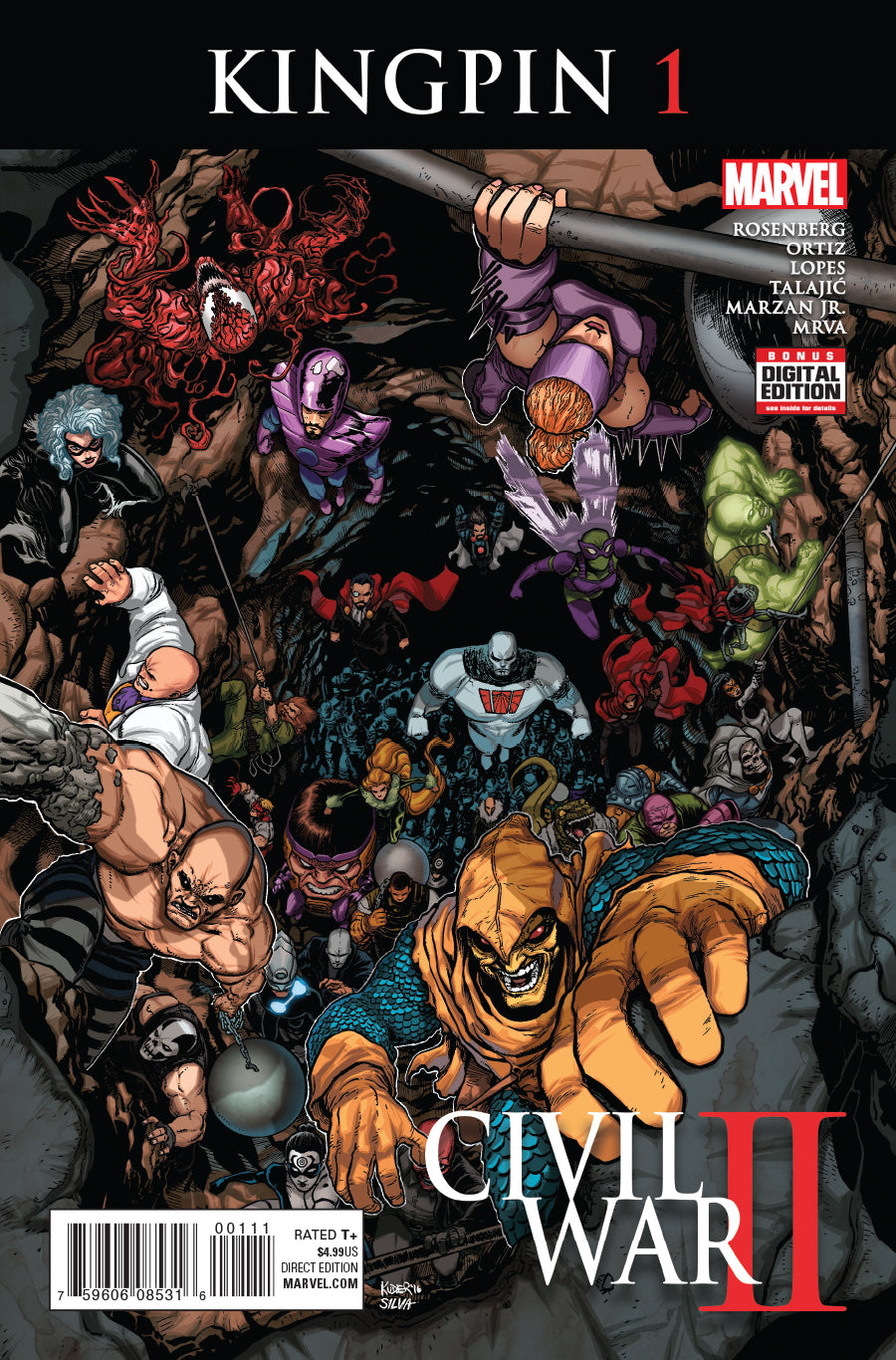 Civil War II: Kingpin #1a | Marvel Comics | NM-