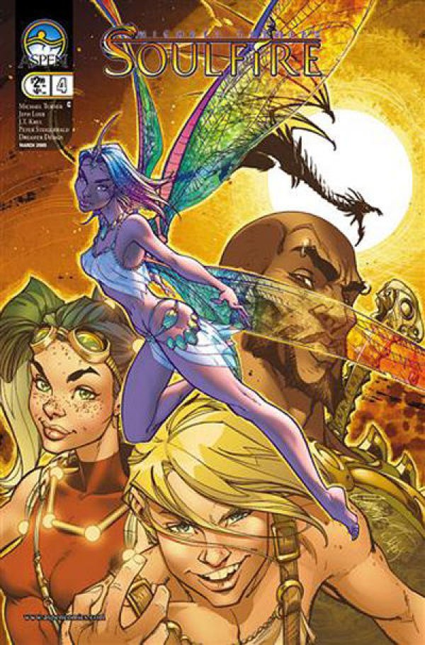 Michael Turner's Soulfire, Vol. 1 #4c | Aspen Comics | VF-NM
