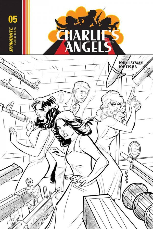 Charlie's Angels #5c | Dynamite Entertainment | VF-NM