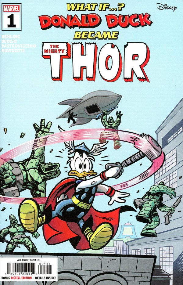 What If...? Donald Duck Became Thor #1a | Marvel Comics | NM