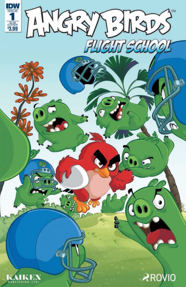 Angry Birds Flight School #1b | IDW Publishing | NM-
