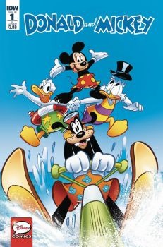 Donald & Mickey #1b | IDW Publishing | VF-NM