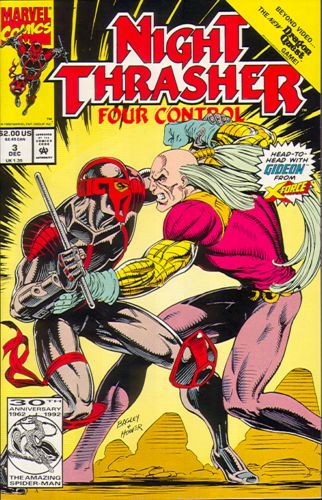 Night Thrasher: Four Control #3a | Marvel Comics | NM-