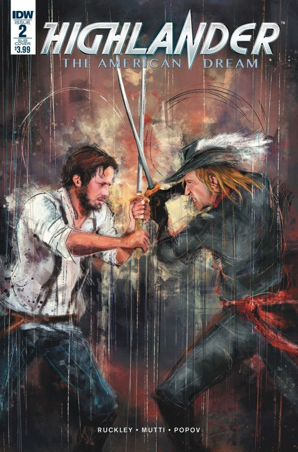 Highlander: The American Dream #2sub | IDW Publishing | VF-NM