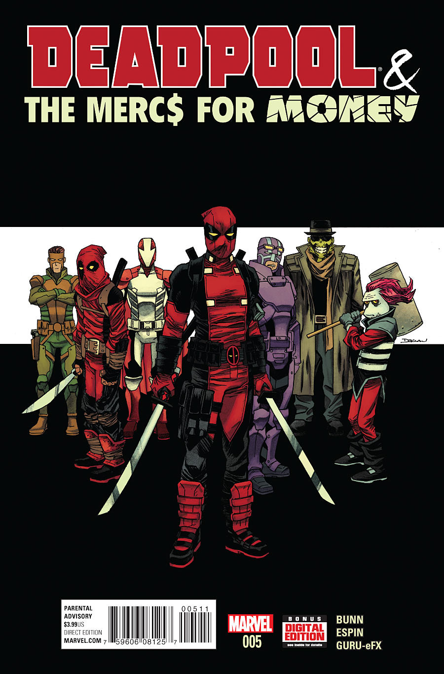 Deadpool & the Mercs For Money, Vol. 1 #5a | Marvel Comics | NM