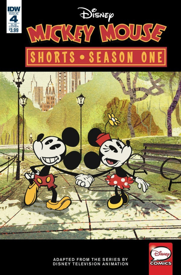 Mickey Mouse Shorts: Season 1 #4b | IDW Publishing | NM-