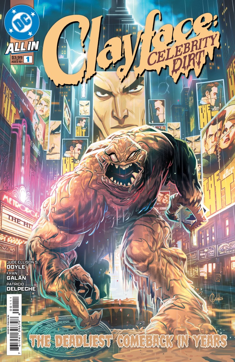 Clayface: Celebrity Dirt #1a | DC Comics | NM-