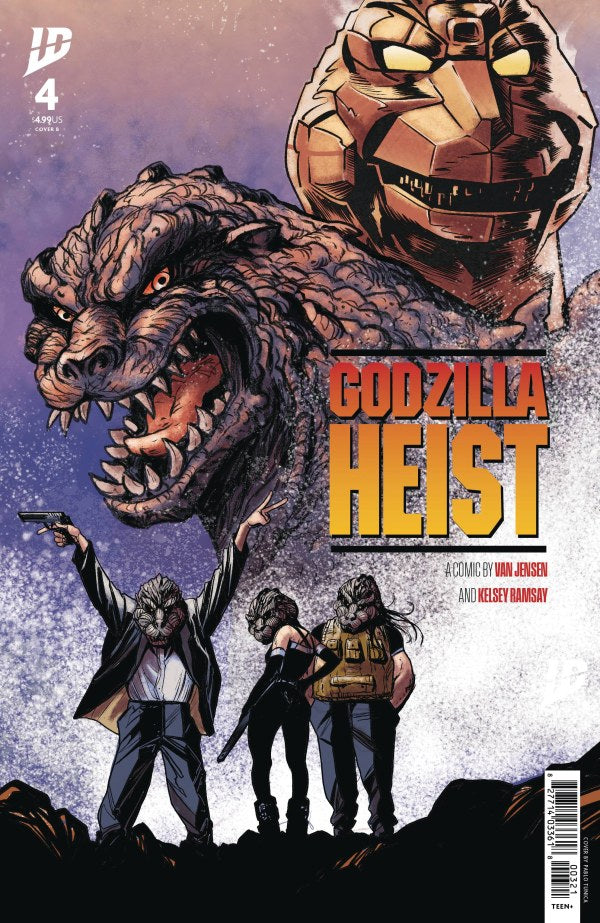 Godzilla: Heist #4b | IDW Publishing | NM