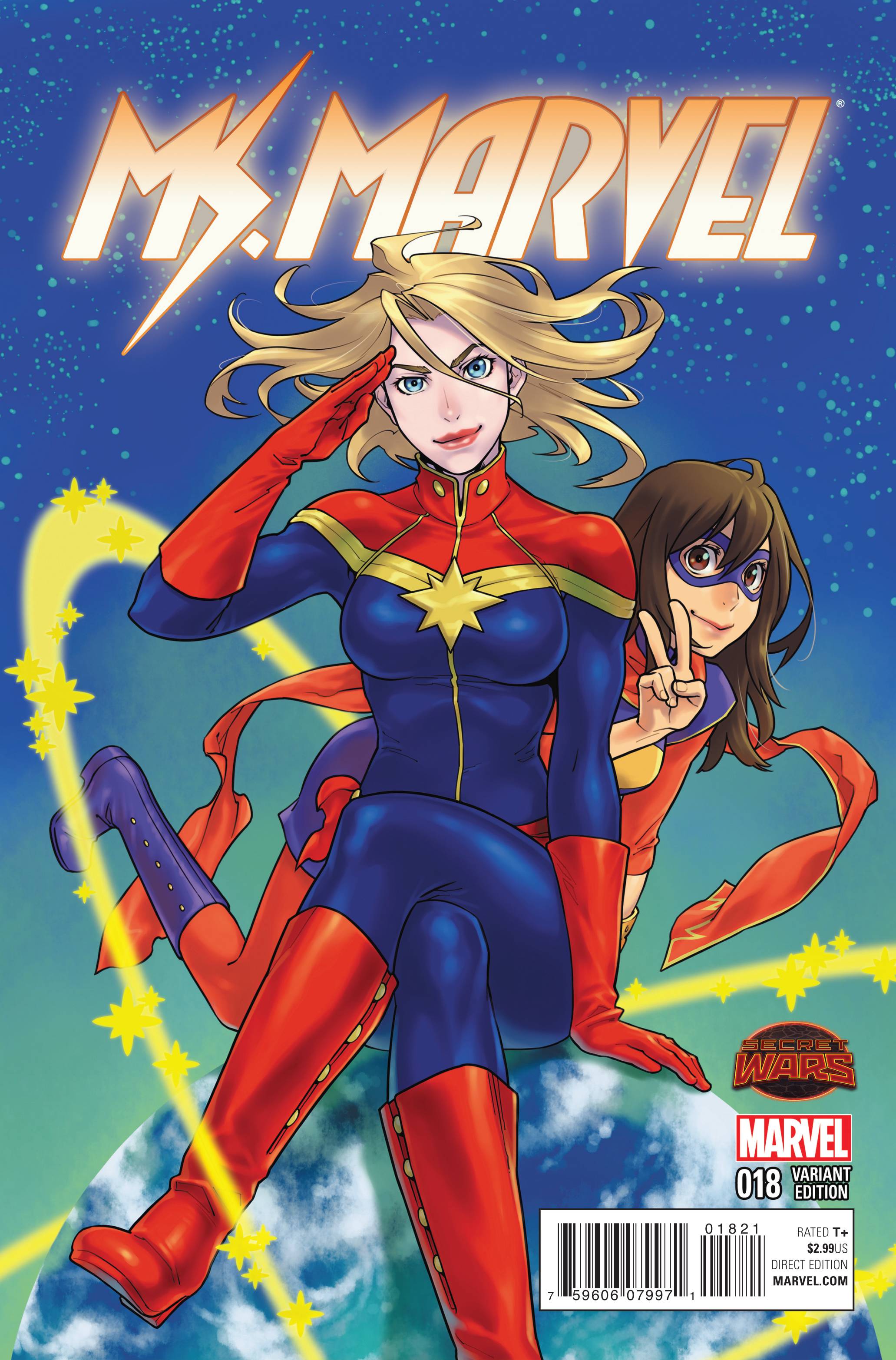 Ms. Marvel, Vol. 3 #18b | Marvel Comics | NM-