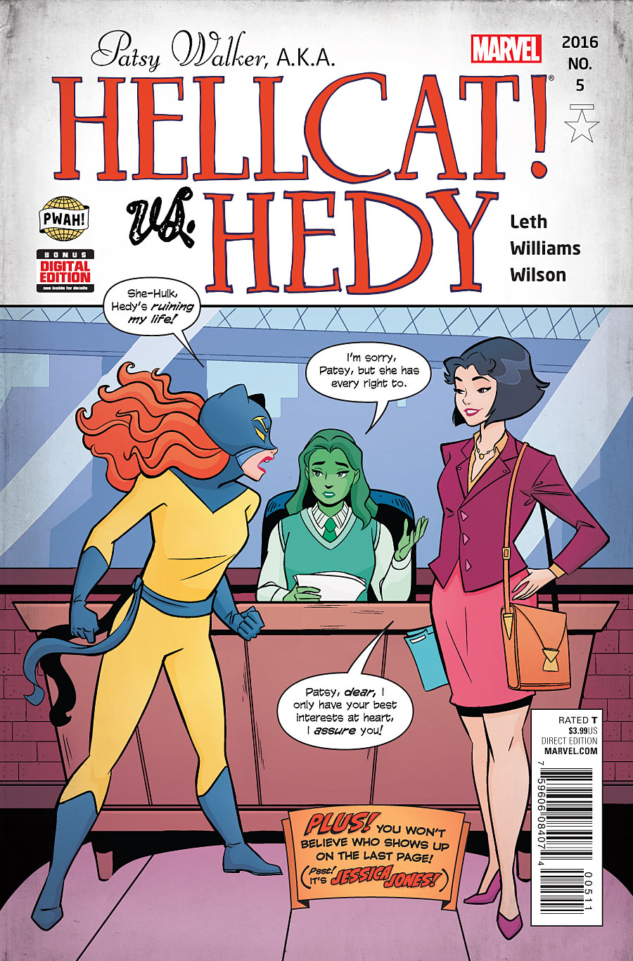 Patsy Walker, A.K.A. Hellcat! #5 | Marvel Comics | VF-NM