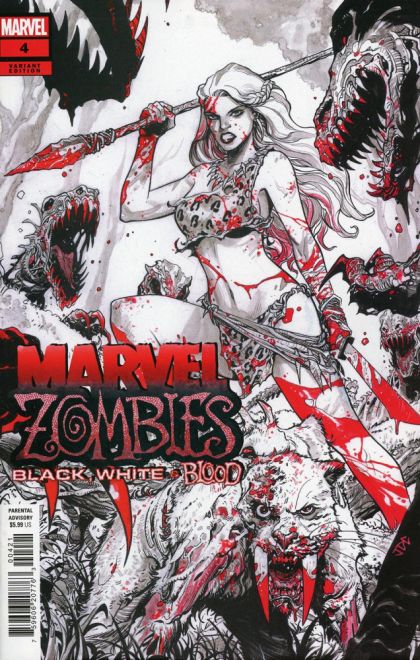 Marvel Zombies: Black, White & Blood #4b | Marvel Comics | NM