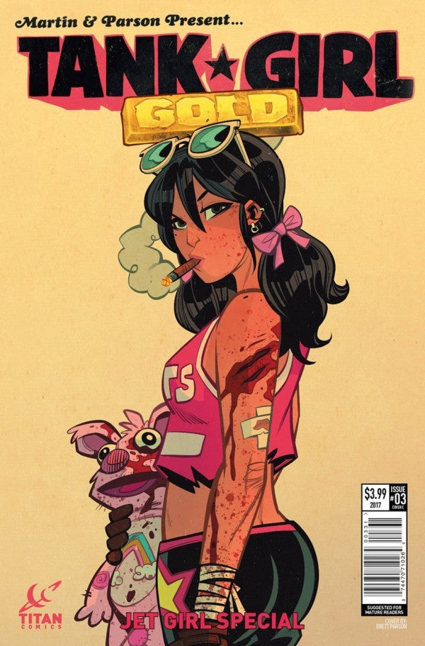 Tank Girl: Gold #3c | Titan Books | NM