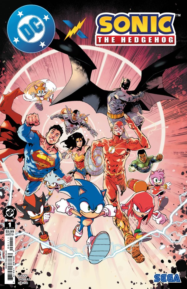 DC X Sonic The Hedgehog #1a | DC Comics | NM