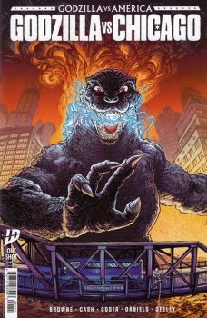 Godzilla Vs. America: Chicago #1a | IDW Publishing | NM-