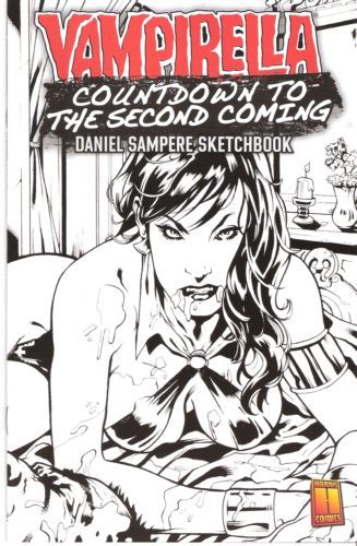 Vampirella Countdown To Second Coming Sampere Sketchbook #c | Anarchy Studios and Harris Comics | VF