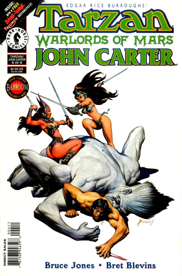 Tarzan / John Carter: Warlords of Mars #4 | Dark Horse Comics | NM-