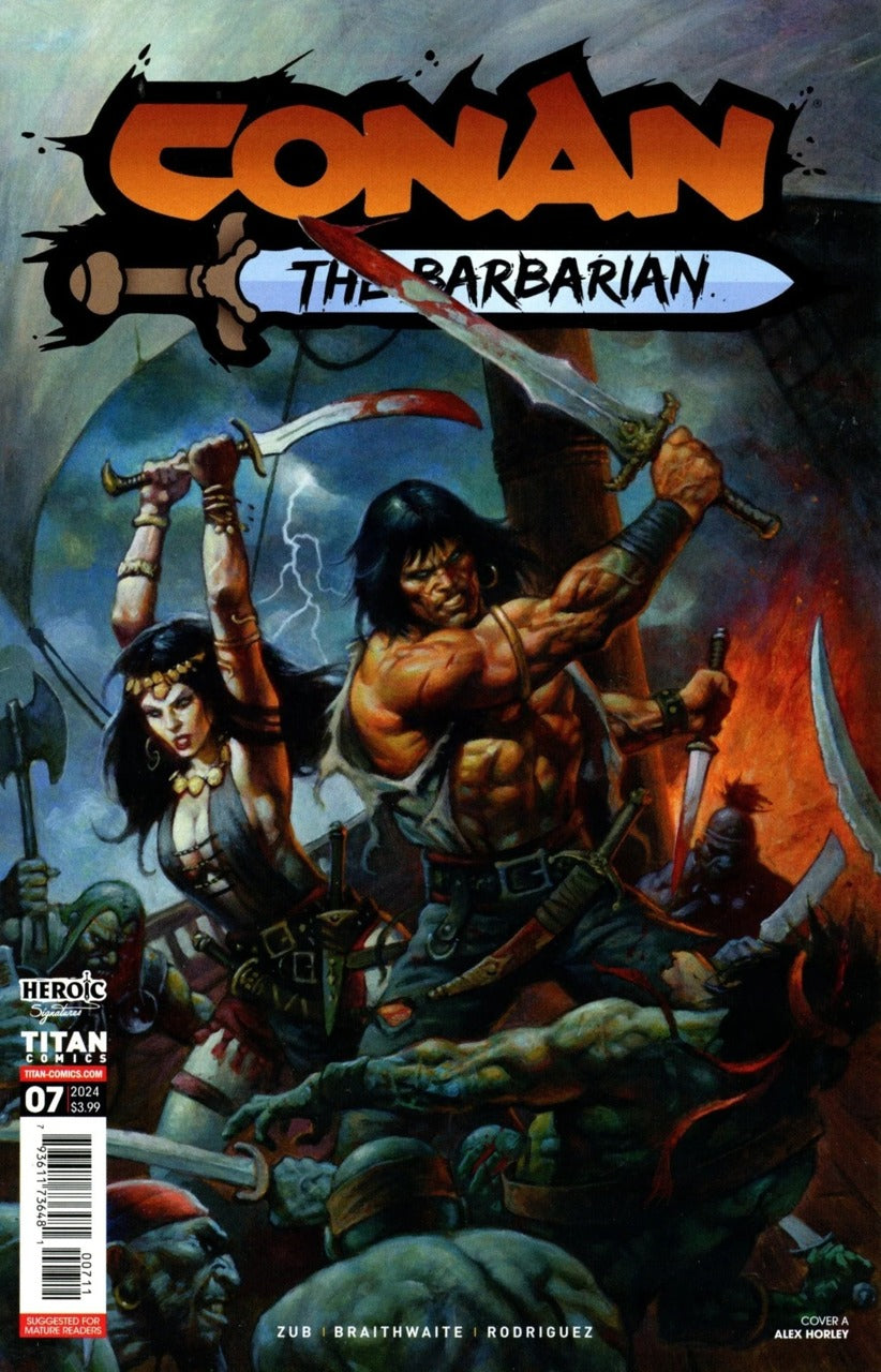 Conan the Barbarian (Titan Comics) #7a | Titan Comics | NM-