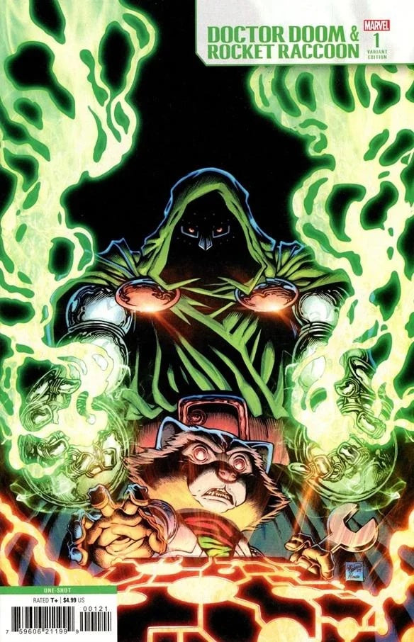 Doctor Doom & Rocket Raccoon #1b | Marvel Comics | NM
