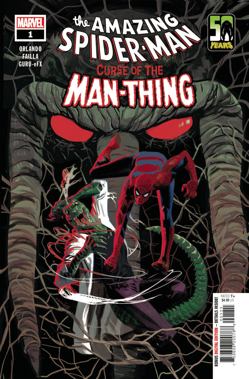 The Amazing Spider-Man: Curse of the Man-Thing #1a | Marvel Comics | VF-NM