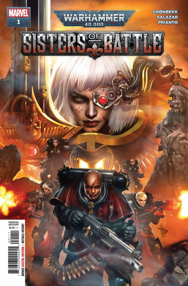 Warhammer 40,000: Sisters of Battle #1a | Marvel Comics | NM-