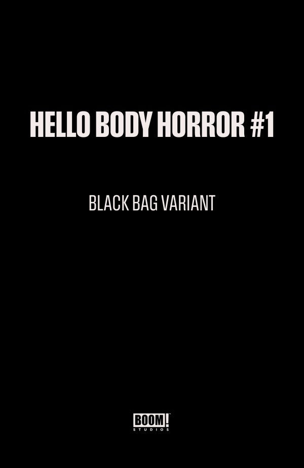 Hello Body Horror #1c | Boom! Studios | NM