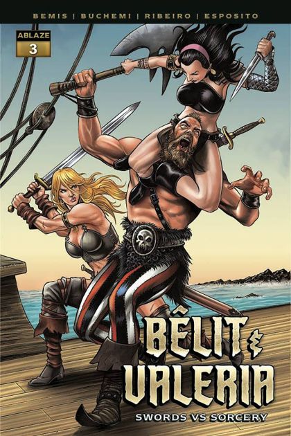 Belit & Valeria: Swords vs. Sorcery #3c | Ablaze | VF-NM