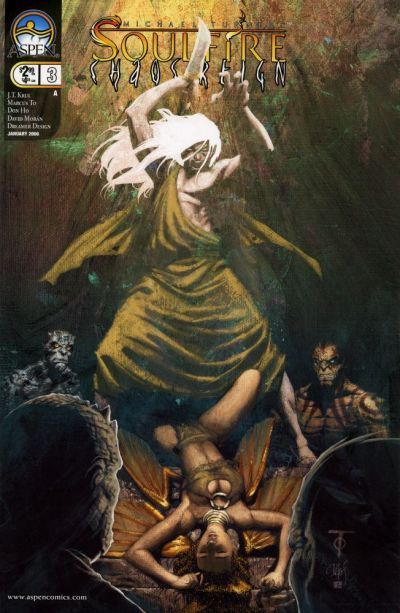 Michael Turner's Soulfire: Chaos Reign #3a | Aspen Comics | VF-NM