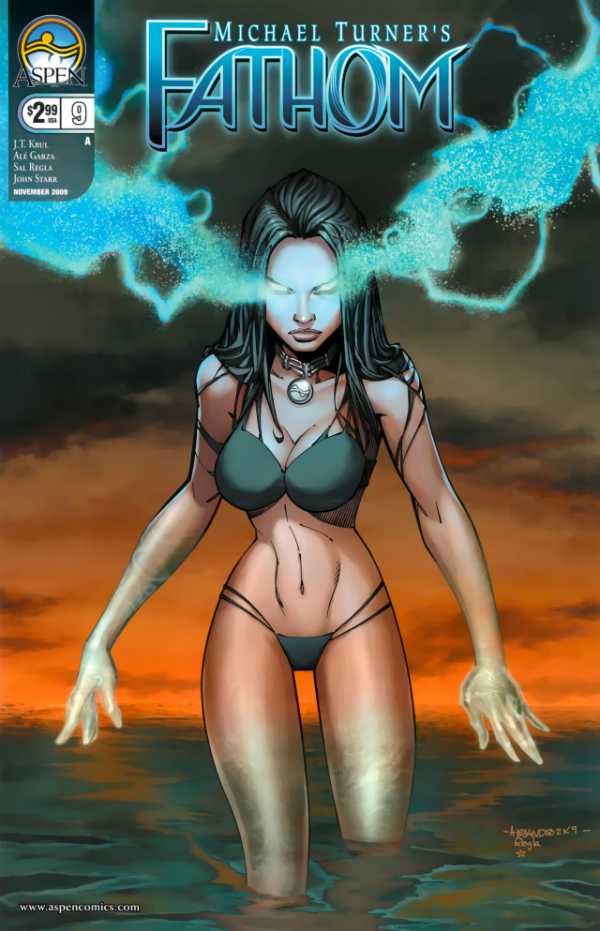 Michael Turner's Fathom, Vol. 3 #9a | Aspen Comics | VF-NM