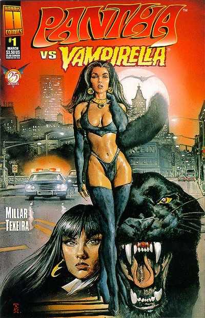 Vampirella vs. Pantha #1c | Harris Comics | NM-