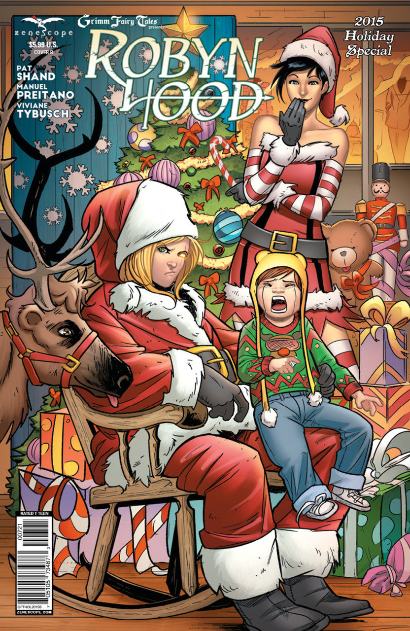 Grimm Fairy Tales Presents Robyn Hood: 2015 Holiday Special #b | Zenescope Ent. | NM-