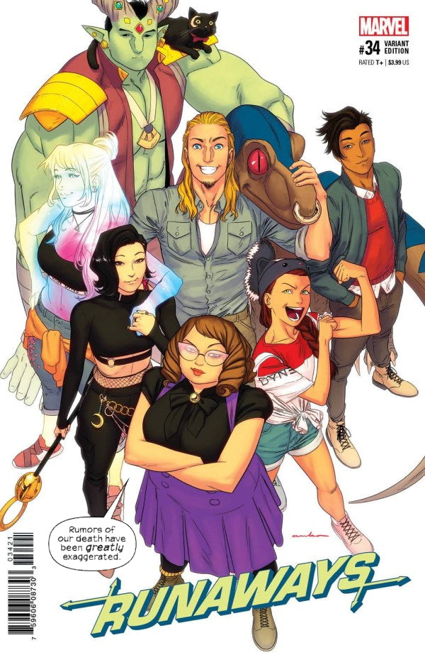 Runaways, Vol. 5 #34b | Marvel Comics | NM