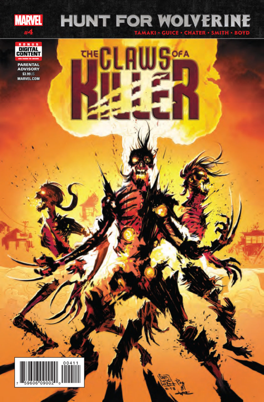 Hunt For Wolverine: The Claws of a Killer #4a | Marvel Comics | NM-