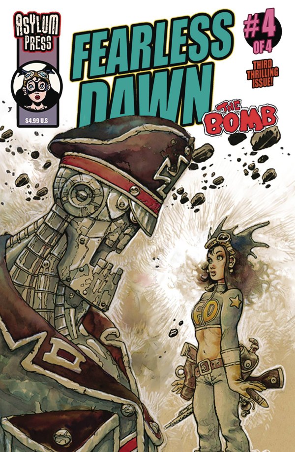 Fearless Dawn: The Bomb #4a | Asylum Press | NM